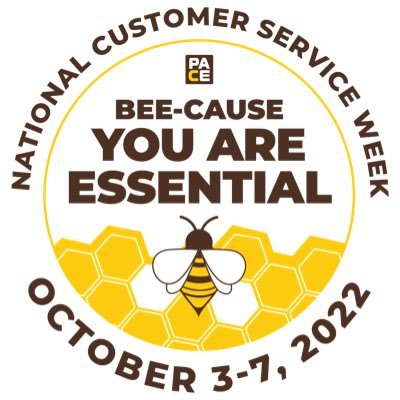 Sharing news about Customer Service Week which is celebrated each year during the first full week of October. Established by presidential proclamation in 1992.