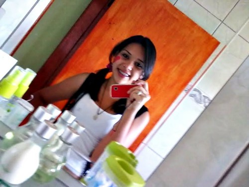 Gosto de sorrisos que dói a bochecha.
