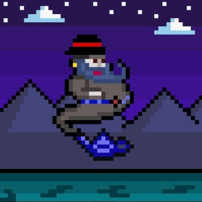 We are genies🧞‍♂️! 
The strongest beings, here to grant you wishes. 
Opensea: https://t.co/QEb1y2KoBX
