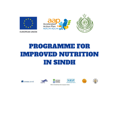 We work on improving the nutritional status of women and children in Rural Sindh! Funded by the European Union🇪🇺 🤝 🇵🇰 (Feb 2018- July 2023)