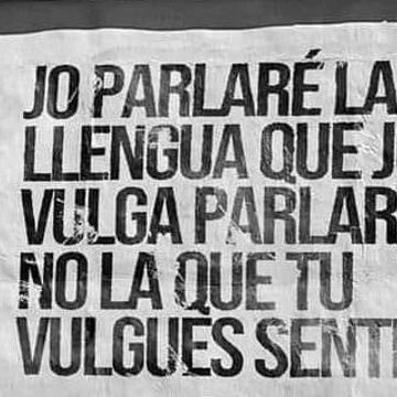 En català si us plau. Dic el que penso si no us agrada, ho sento.