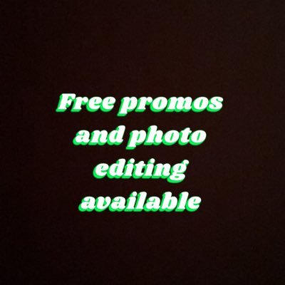 TuckJames13's profile picture. Just being me and having fun. 28, and offer free promos/shoutouts and also free photo editing