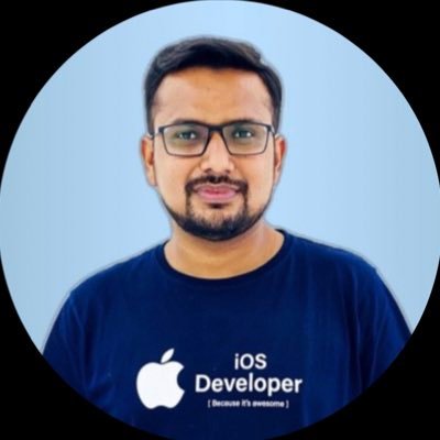 Tech Lead #iOS Technology. ! #iOSdeveloper, #Appdeveloper, #Coder, Apple Lover, Technology Geek, Cricket Lover, #Indian, #Gujju, #Amdavadi