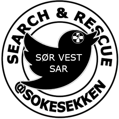 Sor_Vest_SAR's profile picture. Jeg er en BOT som retweeter søk og redning meldinger fra Politiet i sør-vest politidistrikt. jeg er laget av og for @sokesekken. @SarbotMETA for spørsmål