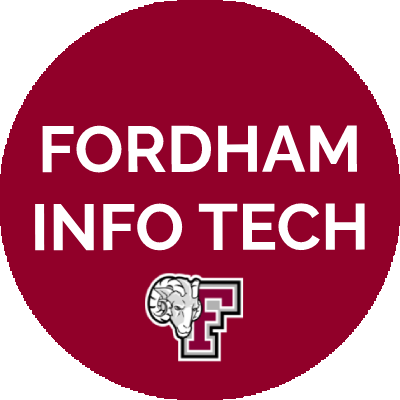 The Office of Information Technology supports the Fordham University community. For assistance, contact the IT Service Desk: 718-817-3999 & HelpIT@fordham.edu