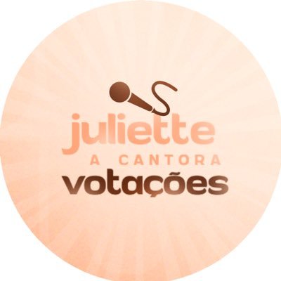 Perfil do Portal Juliette A Cantora destinado para divulgar e participar das votações