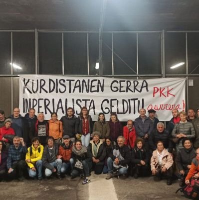 Herri kurduaren aldeko Donostialdeko ekimena
Rojava aurrera! Berxwedana jiyane!