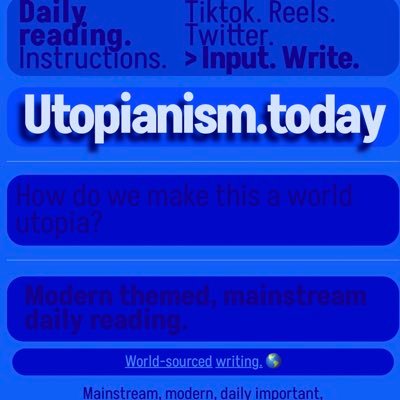 How do we make this mainstream reading? #utopian #digital #publishing #nfts #optimism #utopianism #idealism #daily #reading #optimistic