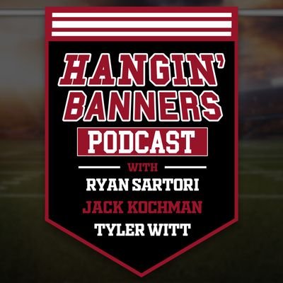 A sports podcast by @CoachKochman @Ty_Witt2096 and @Rsartori_radio with insight on NCAA football, NFL, MLB and much more.

IG: hanginbanners