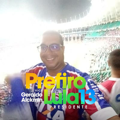 um simples e apaixonado torcedor do Bahia