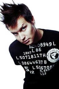 SHARK HOPPUS. Don't stand too close, my hair might poke out an eye. I'm single again and gay. But I'm a loser so I don't see that changing