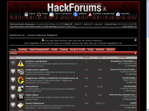 HackForumsAL's profile picture. hackforums.al | Albanian Hackers Community.