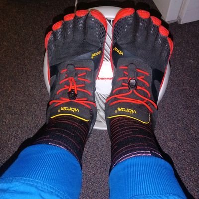 I love anything horror, motorcycles and tattoos...and I love my Vibram toeshoes