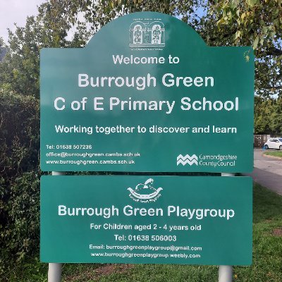 The official Twitter Feed for Burrough Green CE Primary School. Follow us to see the great things happening in our school!