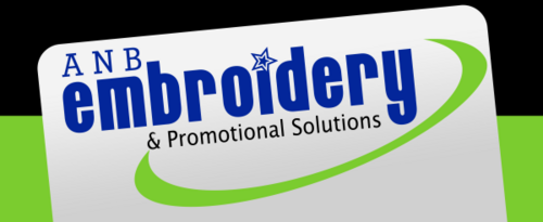 Embroidering or printing your logo onto any product- apparel, pens, mugs, compendiums, bags- call the team at ANB Embroidery & Promotions for a free quote