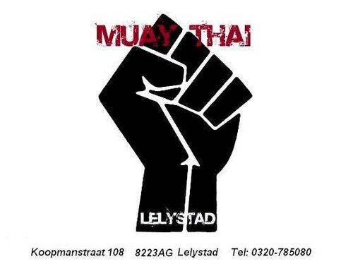 Muay Thai Lelystad    Koopmanstraat 108                8223AG                                   Lelystad