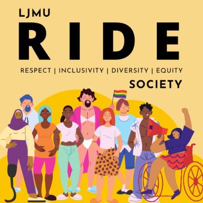 RIDE (Respect, Inclusivity, Diversity and Equity) is 
a student led society, here to build an open, inclusive and supportive community.