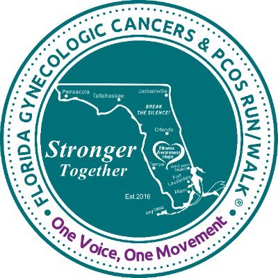 Florida’s first-ever GYN Cancers & PCOS 10K Run/Walk event every September at Miramar Regional Park. 
#FloridaGynCancers5KRun  #TealSheHeal