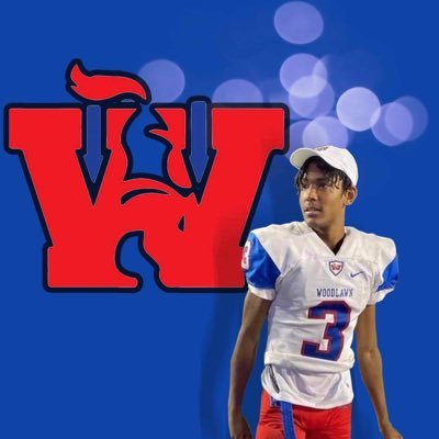 Woodlawn High School Shreveport La, GPA 3.2, WR (Varsity) #3 160lbs 6’0ft First team All district offense and defense🏈Class 2025