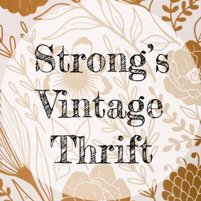 Handpicked vintage goods for sale on my instagram 🌻strongs.vintage.thrift🌻