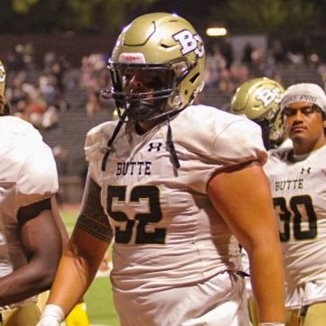 Butte College / 6’2 295lbs C/G / AA degree in-hand / GPA: 3.65 / NCAA ID: 2012973279 / Phone: 503-881-2568 / Email: Samiu.Letisi50@gmail.com