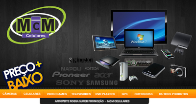 mcmcelulares's profile picture. Venda de Celulares, Eletrônicos e Informática 
As melhores marcas com os menores preços e em ótimas condições de pagamento (18) 4101-0336 / 9775-1800