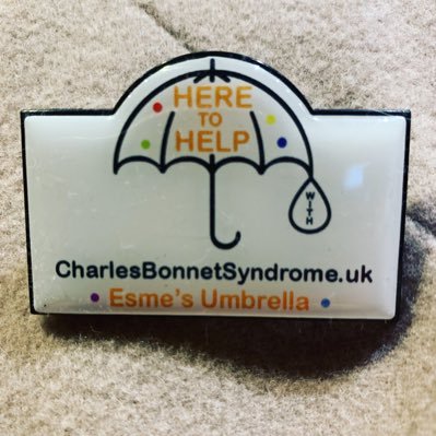 Esme's Umbrella
Charity raising awareness of Charles Bonnet Syndrome (CBS), which causes visual hallucinations after sight loss