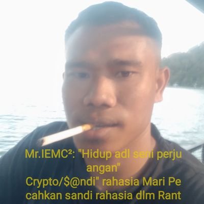 HamdansyarifCN2's profile picture. DhankSyarif iemc² CN:
Good you do good you get
Bad you do bad you get.