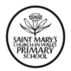 Reception class page St Marys Church In Wales school.