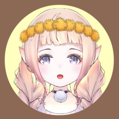 💛＼呼ばれて／💛＼飛び出て／💛ぽぽぽぽーん／💛 ┊︎たんぽぽの妖精┊︎歴史の幕末とアイドルさんが好きです┊︎ﾊﾟｯﾊﾟ@yamakara_3D┊FN：わたげちゃん┊︎TAG：#ぽぽびより #ぽぽスケ #はるぽぽあーと