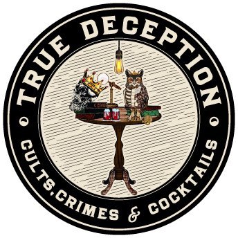 Official Twitter account of the True Deception: Cults, Crimes & Cocktails podcast a Fallen King Media production. A cocktail of cult-based conversations.