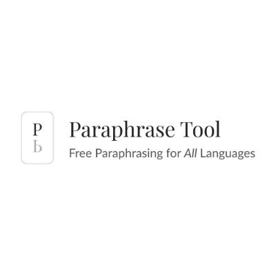 paraphrase_tool's profile picture. 