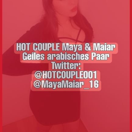 🔥Junges arabisches Paar🇩🇪
الحساب الاساسي @HOTCOUPLE001
الحساب البديل @MayaMaiar_16
حساب التانغو: Maya Maiar10K