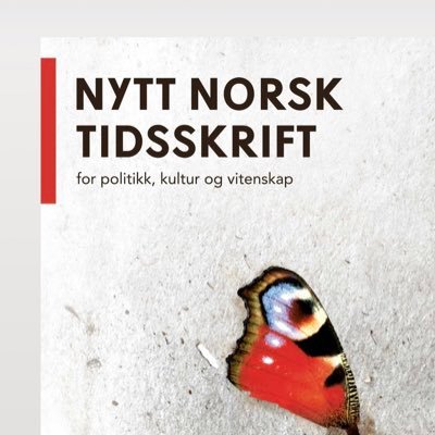 nyttnorsk's profile picture. Nytt Norsk Tidsskrift er et flerfaglig tidsskrift om politikk, kultur og vitenskap. https://t.co/5m4GdXLyFL