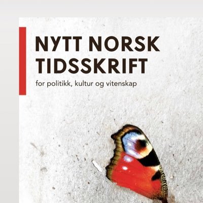 Nytt Norsk Tidsskrift er et flerfaglig tidsskrift om politikk, kultur og vitenskap. https://t.co/5m4GdXLyFL