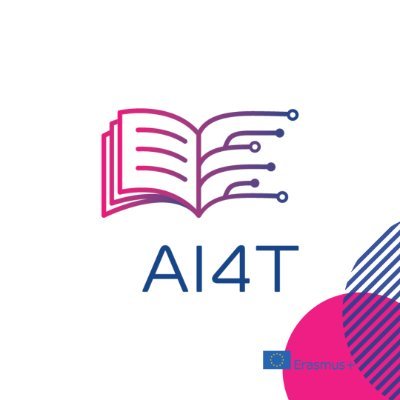 @EUErasmusPlus AI4T project (Artificial Intelligence for and by teachers) aims to explore and support the use of artificial intelligence in secondary education.