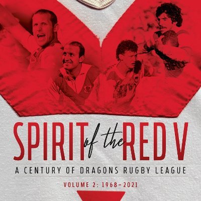 Author Spirit of the Red V, Phar Lap & 100 Greatest Cricketers ... Stoke Hill Press publisher (Ralph Doubell, Anna Meares, etc) ... St George DRLFC life member