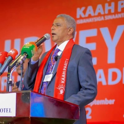 This is the official twitter account of Mohamud Hashi Abdi the Chairperson of Kaah Political Party.