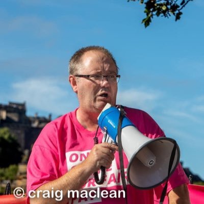 Gary Clark CWU Scotland No2 Branch Secretary