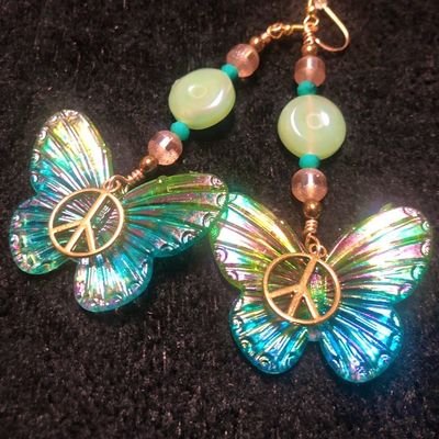 Eclectic bohemian jewelry filled with peaceful vibes. Follow the owner, @imaginethis704