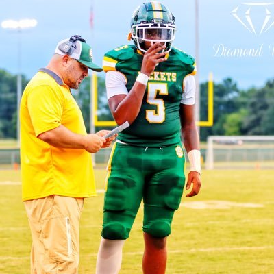 Bessemer city high school | class of 2023 | 2.7GPA | QB, DE | 3 sport athlete | 6’5 220 |