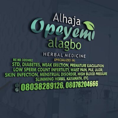 Herbal Cure and Medicine Akingbade, old ife Road Ibadan  Oyo state