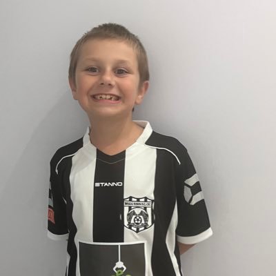 Eli Ayton, playing for #Briggtownfc under 10’s whilst ticking off the 92 with @r8ton England top capper #upthezebras 🦓 instagram @eli_ayton Parent Upload