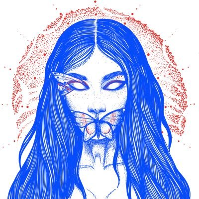 Blue Red Unlimited Line.| 1/1 artist | • FND • KO • Exchange • OBJKT | 💙❤️ https://t.co/ZH4tkjjFoD 💙❤️