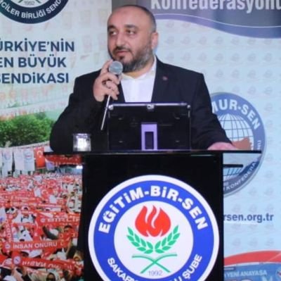 @EgitimBirSen Genel Disiplin K. Başkanı

@MemurSen_Sakary'a İl Temsilcisi                    
@EBS_Sakarya1 No'lu Şube Başkanı