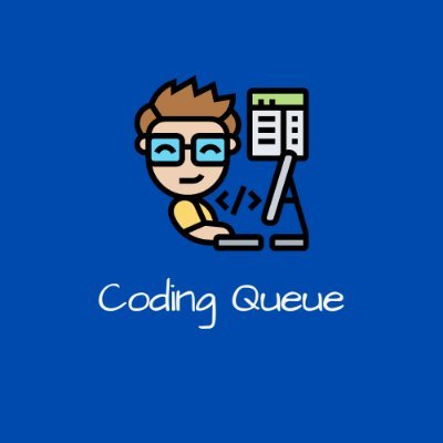 CodingQueue's profile picture. In a journey to be content creator

Tweets about Programming,
JavaScript,
Python,
Flutter,
 Web Development
