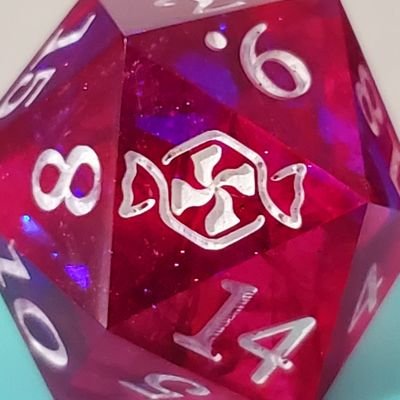 Hello! I make dice, character art, and am organizing a future campaign book.  
instagram: @critcandydice
 she/her