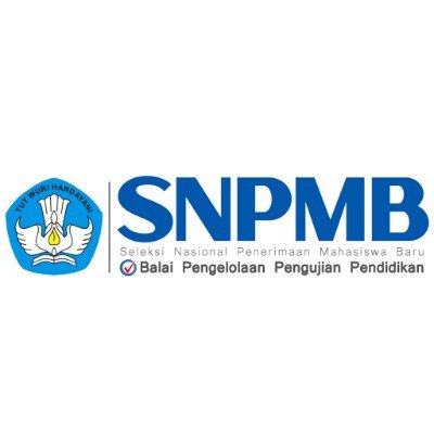 Akun Resmi Seleksi Nasional Penerimaan Mahasiswa Baru 
Balai Pengelolaan Pengujian Pendidikan (SNPMB BPPP)
📞 Call Center : 0804 1 450 450