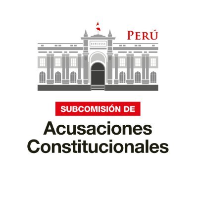 Cuenta oficial de la Subcomisión de Acusaciones Constitucionales del @congresoperu, presidida por la congresista @LadyCamones