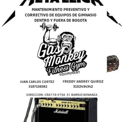 técnico de mantenimiento preventivo y correctivos de equipos de gimnasio en Gasmonky Gym fitness